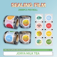2000pcs Bible Sealing Film Sealer Film For Cup Milk Tea Cup Juice Cup