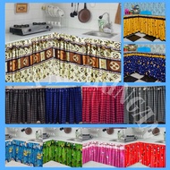 Under-stove curtains / under-kitchen curtains / stove table curtains / under-stove curtains size 90x
