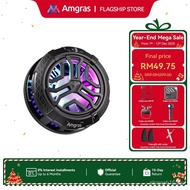 Amgras iceWorld Pro Phone Cooler gaming Mute Dissipate Fan Cooling Radiator Magnetic/Back-clip 2 in 