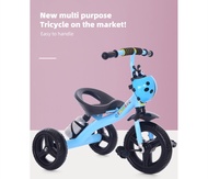 【COD4】 Tricycle for Kids Balance Bike Ride on (3 Wheels) Children Scooter (pedal Tricycle)