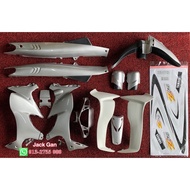 Y125Z HLD COVERSET COVER SET BODY COVER SET BODY SET LGM SILVER