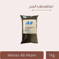 A8 Hitam Meises / Coklat Butir Hitam / Meses Coklat Dark 500gr / 1kg repack