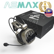 Pembesar suara ASMAX HEADSET F1 PRO, F1 PLUS, Z1 PLUS Trainer Headphones