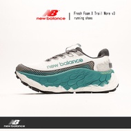 New Balance วิ่ง รองเท้า Fresh Foam X Trail More v3 unisex white /green ถ่ายจากสินค้าจริง100% พร้อมส่ง