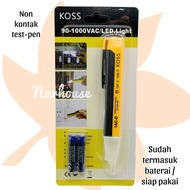AC Non-Contact Test Pen / Voltage Detector Voltage Sensor 90V-1000V KOSS 1AC-D Automatic [Sound & Li
