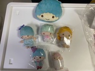Sanrio Little twin stars 公仔 （全部6件）