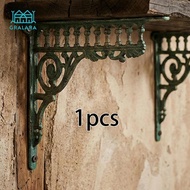 [Gralara] Classic Roman Column Wall Mount Shelf Bracket Iron Corner Support Modular Shelf for Garden