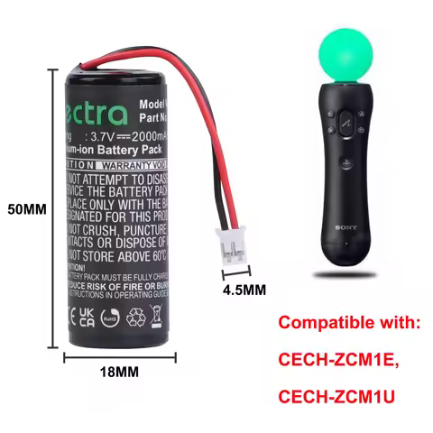 LIS1441 Li-ion Battery for Sony Playstation 3 Move Motion Controller PS3 Move 4-168-108-01,LIP1450,C