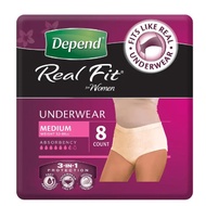 DEPEND Adult Care Real Fit Female Diaper Pants M/ Female Diapers Pants L/ Adult Care Real Fit Men Diaper Pants L