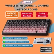 Attack Shark X85 Wireless Mechanical Keyboard 75% RGB 5000mAh Hotswap Knob Design