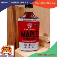 ∇ ⊙ Lakanto Maple Flavored Syrup Sweetened with Monkfruit Keto Diet No Sugar 384ml