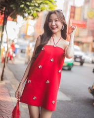 [ สินค้าพร้อมส่ง ] PLOY-TAI Very Love Mini Dress