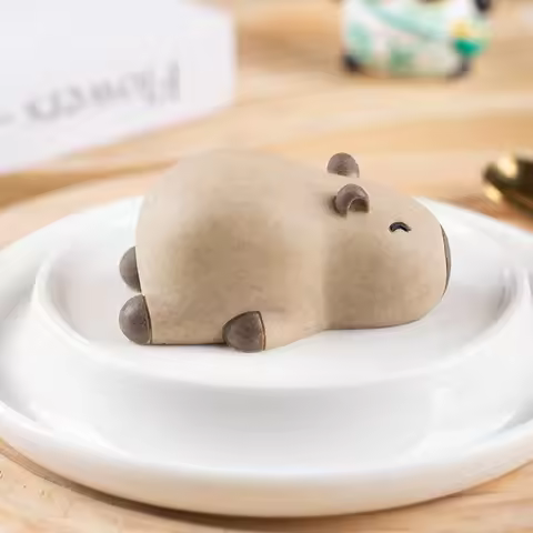 NEW 2025 Cute Capybara Milk Jelly Silicone Mold Pudding Capybara Pudding Silicone Mould Home Baking 