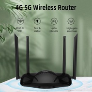 4G SIM  WIFI Router 4G LTE CPE 300Mbps Wireless Router 32 Wifi ers 5G Mifi RJ45 LAN Indoor Wireless Modem Hotspot Dongle