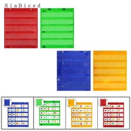 [Homyl1] SiaBiced Daily Schedule Pocket Chart, Class Schedule Chart, Teaching Card Chart, with 5+3