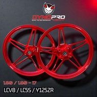 DYNOPRO S-STAR LIMITED SPORT RIM FORGED LC5S LCV8 Y125ZR 160-160-17 TAKASAGO EXCEL MS510 Y15 Y16