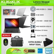 Laptop Gaming Lenovo Ideapad L340 15API RYZEN 5 3500U 8GB 1TB/256GB FHD WIN10
