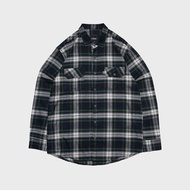 Epidemic Shirt | Saxon Green White Flannel
