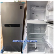 Kulkas Samsung 2 Pintu RT19M300BGS Lemari Es Tanpa Bunga Es