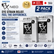 [Value 2-Pack] Santen Sante FX NEO Eye Drops 12ml x 2 | Ultimate Refreshing & Cooling Eye Strain Rel