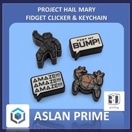 PROJECT HAIL MARY KEY CLICKER 3D Print Viral Ryland Grace Spaceman Rocky the Eridian Amaze Fist My B