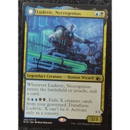 Magic The Gathering : Ludevic , Necrogenius / Olag, Ludevic's Hubris Rare Innistrad: Midnight Hunt c