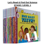 Let's-Read-and-Find-Out Science Books series 44 books (stage / level 1) brand new softcover, no box