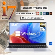 【3-year warranty】15.6" Intel Core i7 8500Y Laptop Computer PC Windows 11 Pro 16GB RAM 2TB SSD i7 Lap