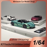 New In Stock Bcp 1:64 Porsche 918 Spyder Bcp 1:64 Porsche 918 Resin Limited Edition Diecast Ornament