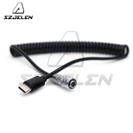 Power Cable for DJI Ronin RS3 RS4 Type-C Power Supply to SF6 2Pin Female for BMPCC 4K 6K