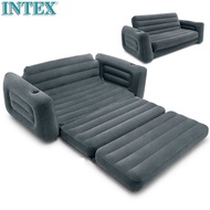 INTEX Deluxe Double Inflatable Sofa Single Folding Lazy Sofa Bed Backrest Inflatable Bed Extra Large