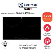 Electrolux 70cm UltimateTaste 300 Built-in Induction Hob | EHI7260BB (Electric Induction Cooker Gas 