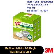 3M Scotch Brite T6 Single Bucket Spin Mop