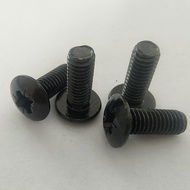 Manufacturer Supply Rice Slot Pan Head Machine Screws Cabinet Screws Cross Slot Semicircle Head Mach