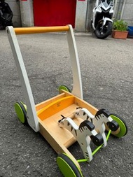 德國hape 斑馬手推車 兒童趣味早教玩具幼兒多功能啓蒙益智學步車