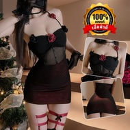 NIGHT TIME Women's Sexy Dress Tight-Fitting Strapless Rose 3d Size M-5XL Weight 40-100 Kg Tube Top T