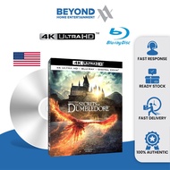 Fantastic Beast: Secrets of Dumbledore [4K Ultra HD + Bluray][LIKE NEW]  Blu Ray Disc High Definition