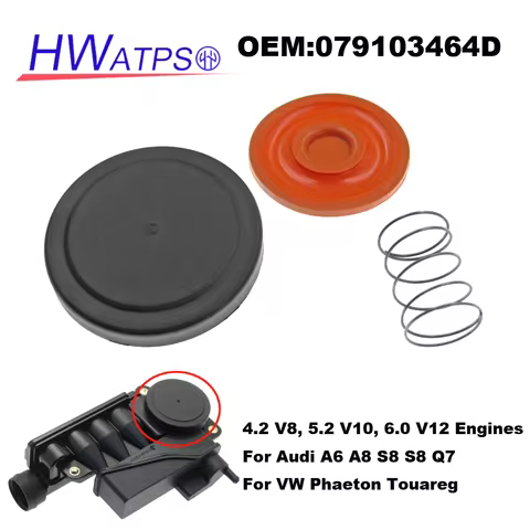 For Audi A6 Avant A8 S8 Q7 VW Phaeton Touareg 4.2L V8 5.2L V10 6.0L V12 Engines Oil Water Separator 