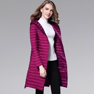 Ultralight Hooded Coat For Woman