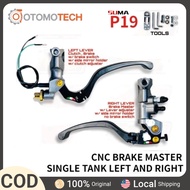 P19 Brake Master Pump Universal Y15 Y16 RXZ KRR150 Vario150 LC135 Y125Z Clutch 100% Gold Black Brake