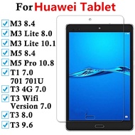 Protective Glass On The Tablet For Huawei Mediapad T3 7 Light M3 Lite M5 Pro T1 Wifi Version 8 8.4 9.6 10.1 10.8 Tempered Glas