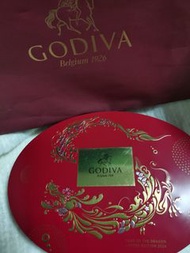 GODIVA Chinese New Year Chocolate tin gift box 龍年新年限定巧克力禮盒24粒裝連禮袋