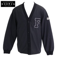 Moncler GENIUS 7 x FRAGMENT HIROSHI FUJIWARA [成色極佳/2024款] 茴香圖案刺繡貼片輕薄羽絨外套 3碼 [二手]