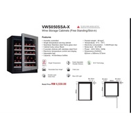 Vintec wine chiller 40Bordeaux VWS050SSA-X
