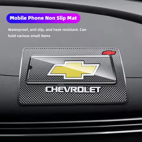Car Dashboard Non Slip Mat Sticky Silicone Pad For Chevrolet Spark Captiva Cruze Malibu Equinox Trax