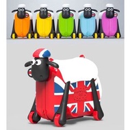英國小羊肖恩 兒童旅行箱行李箱拉桿箱 可騎行可坐人