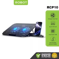 ROBOT RCP10 | RCP20 Laptop Cooling Pad Stand, Dual USB Port