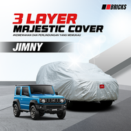 3 Layer Cover JIMNY 3 PINTU Sarung Mobil Outdoor Anti UV & Waterproof BRICKS