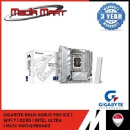 GIGABYTE B860I AORUS PRO ICE WIFI 7 | DDR5 | INTEL ULTRA CORE LGA 1851 | ITX MOTHERBOARD