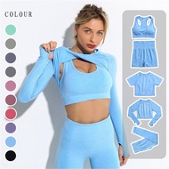 2021 Fitness Clothing Workout Clothes for Women Sport Seamless Yoga Set Gym Sport Outfit Suit Sports